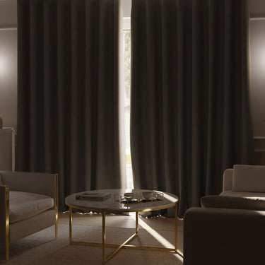 NOVA - Wave Mørklægningsgardin, beige - EasyGardin