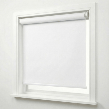 Rullegardin uden boring, Lysdæmpende (Hvid) - EasyGardin